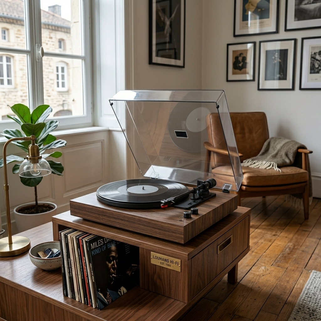 Platine vinyle MAIO E-300 - Noyer