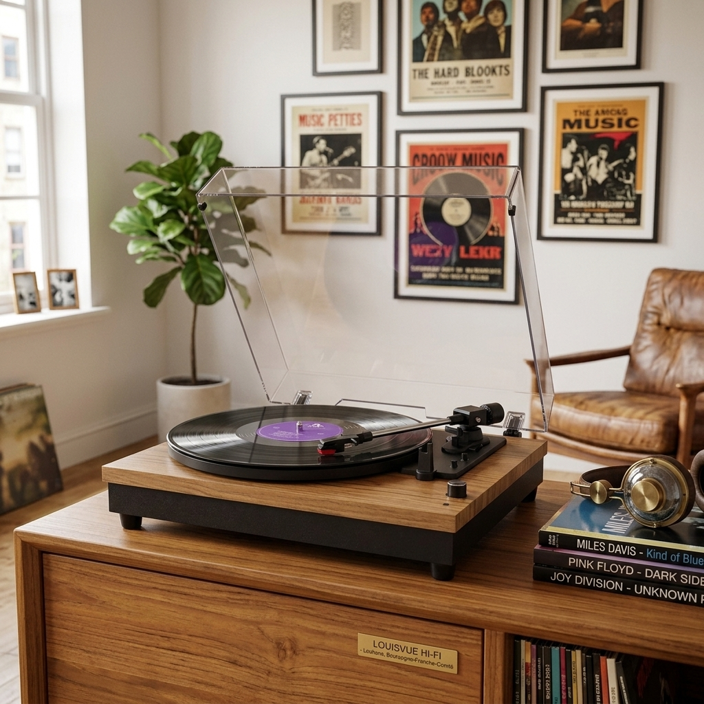 Platine Vinyle MAIO E-200 - Bois
