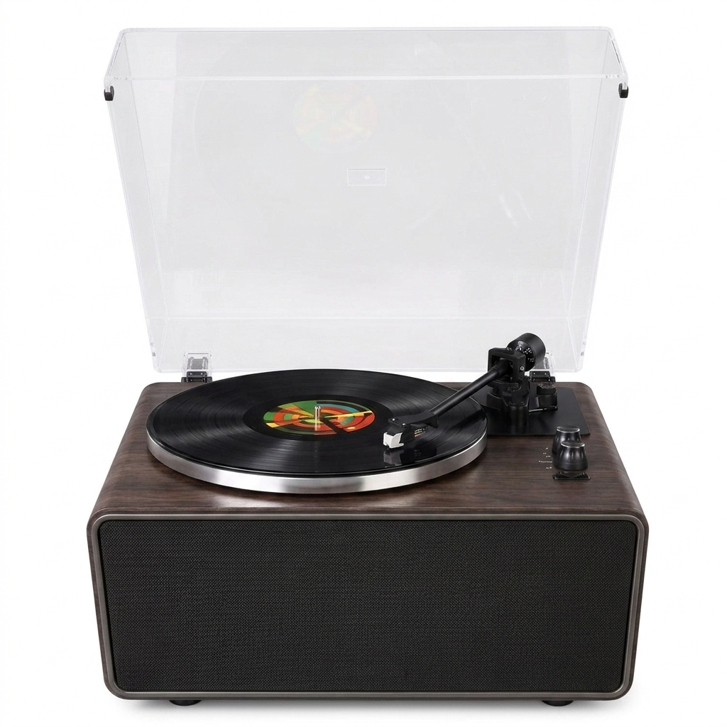 Platine Vinyle XJ-Home XJ-H01 - Noyer