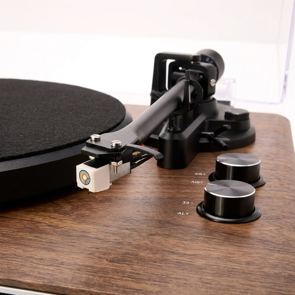 Platine Vinyle XJ-Home XJ-H02 - Bois